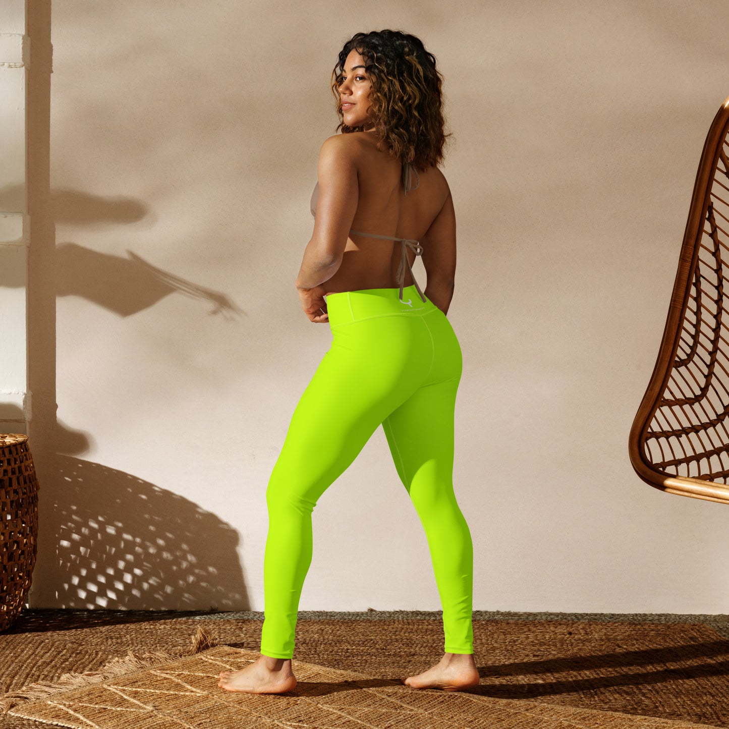 Lemon Lime Juice UltraLux Yoga Leggings