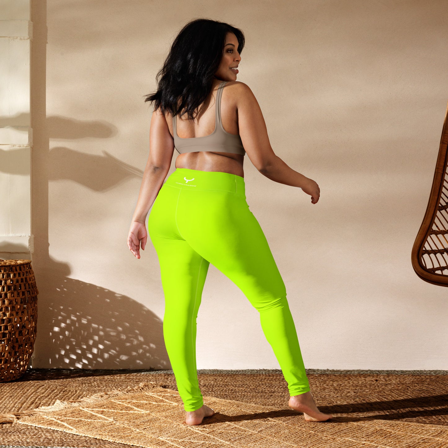 Lemon Lime Juice UltraLux Yoga Leggings