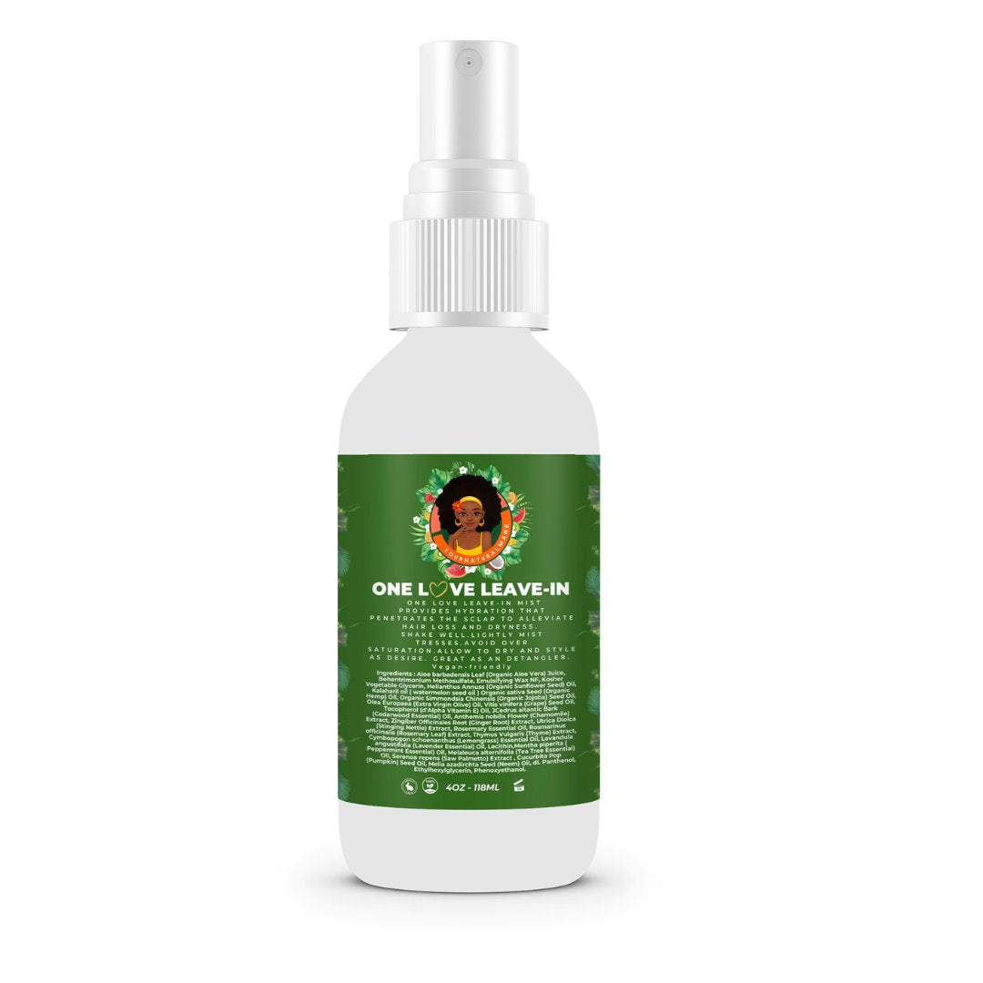ONE LOVE LEAVE IN HAIR MIST LEAVE IN CONDITIONER YOURNATURALMANE