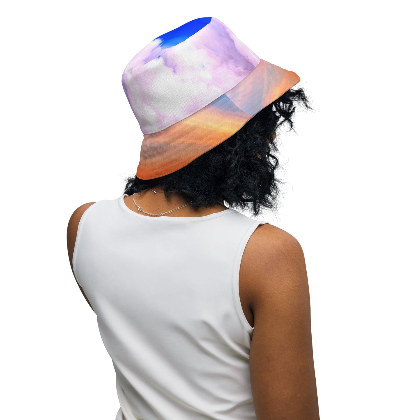 SUNSET CLOUDS Reversible bucket hat YOURNATURALMANE