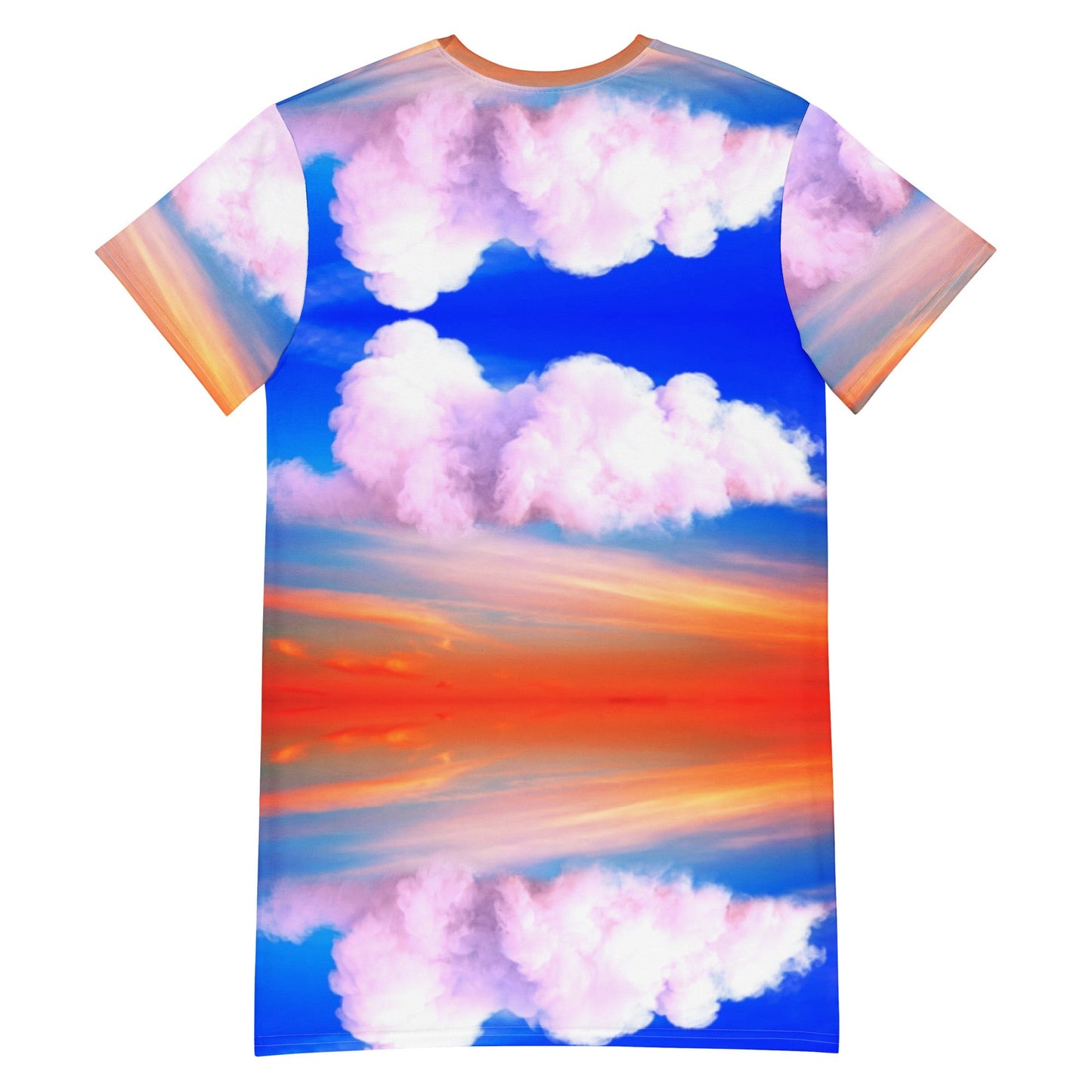 SUNSET CLOUDS T-shirt dress YOURNATURALMANE