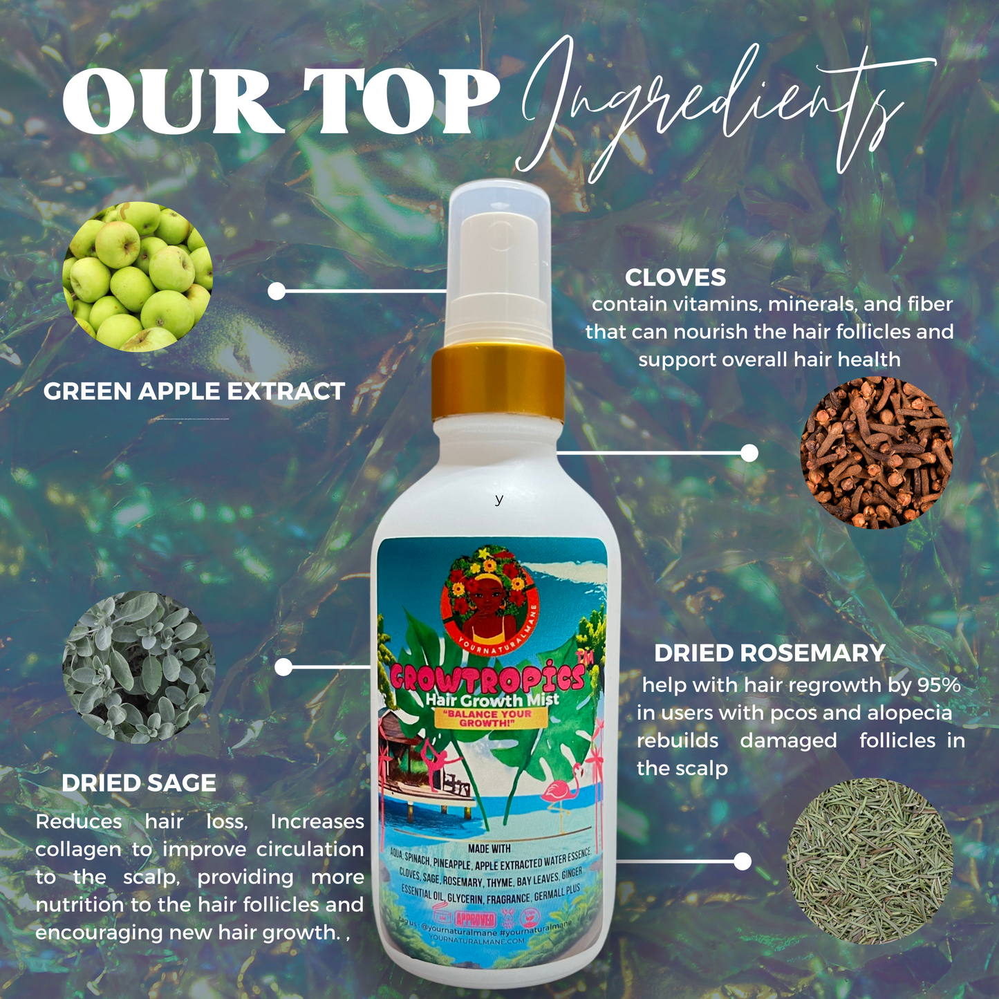 GrowTropics Hair Growth Mist