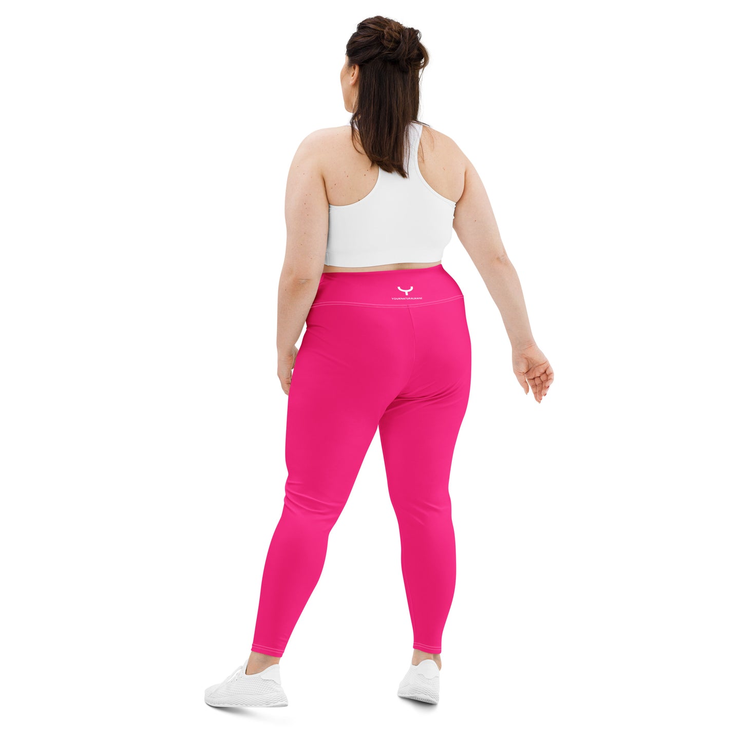 Pinky Barbie on the Brain Plus Size UltraLux Yoga Leggings