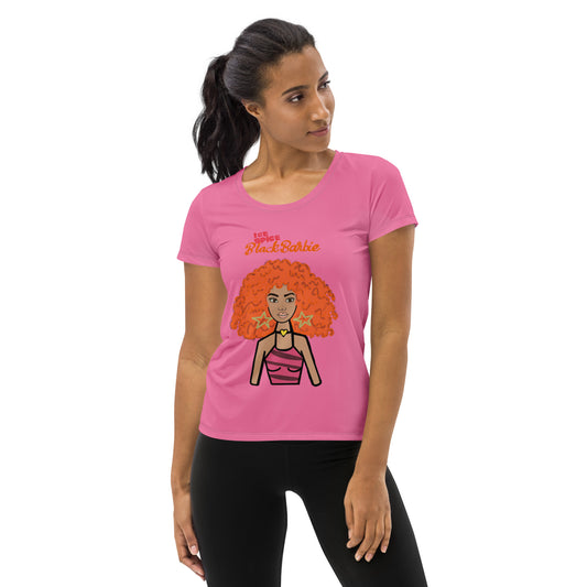 Ice Spice Black Barb Women's Athletic T-shirt