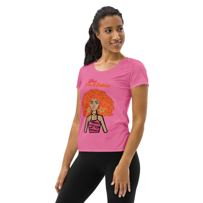 Ice Spice Black Barb Women's Athletic T-shirt