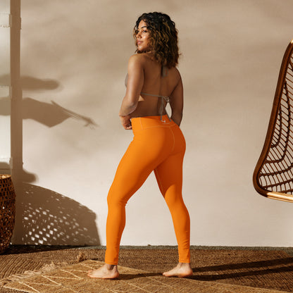 Cool Papaya UltraLux Yoga Leggings