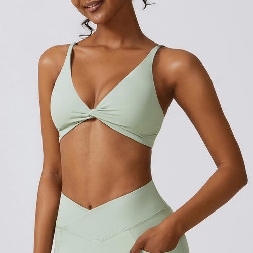 Spaghetti Strap Sport Bra