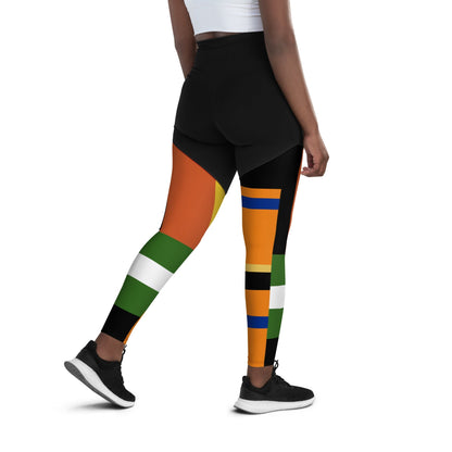 OVIS RUGBY RÊUNION Sports Leggings YOURNATURALMANE 