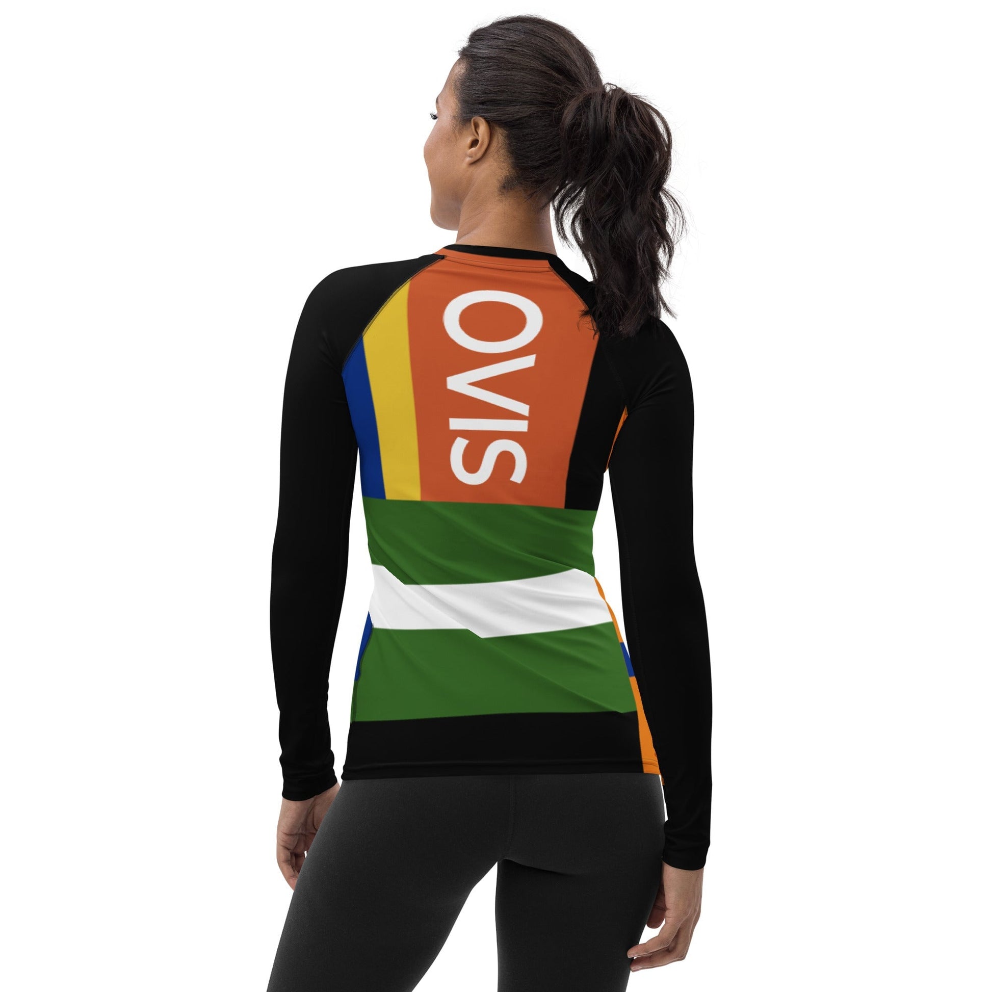 Rêunion Ovis Rugby Women's Rash Guard active wear YOURNATURALMANE 