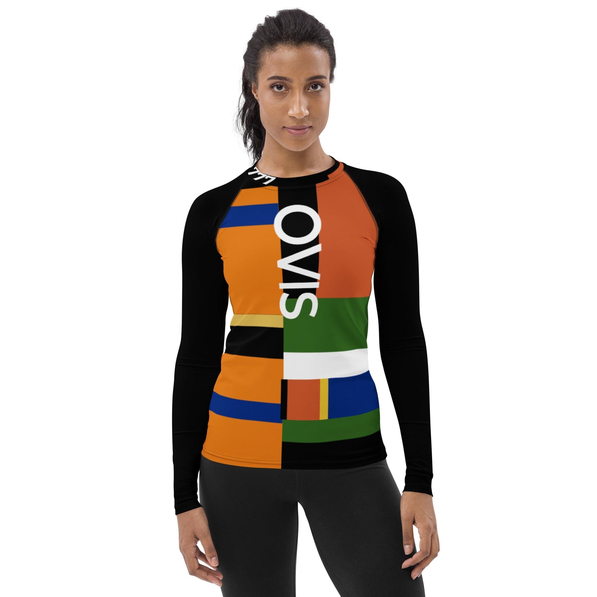 Rêunion Ovis Rugby Women's Rash Guard active wear YOURNATURALMANE XS 