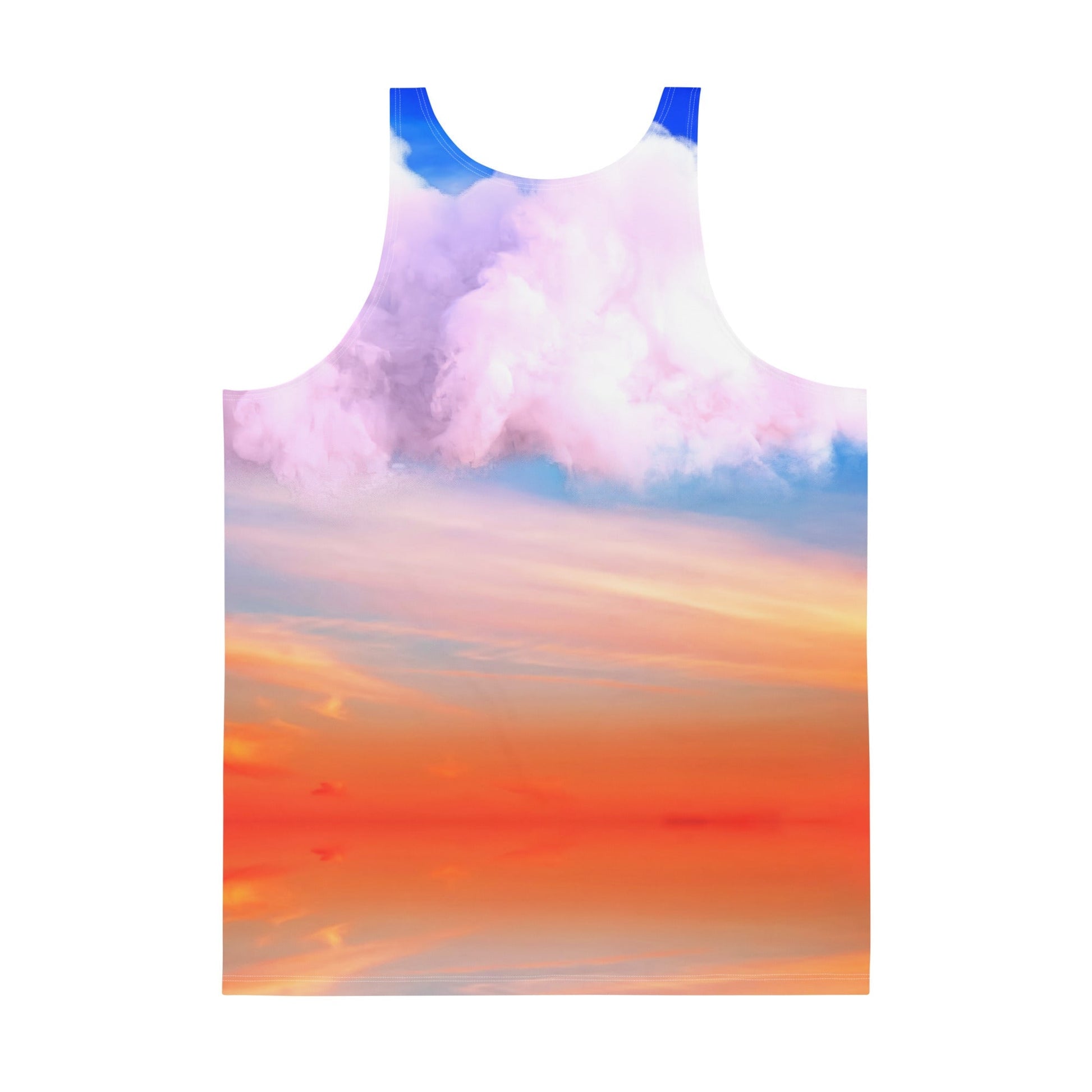 Sunset Cloud Unisex Tank Top YOURNATURALMANE 